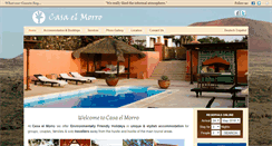 Desktop Screenshot of casaelmorro.com